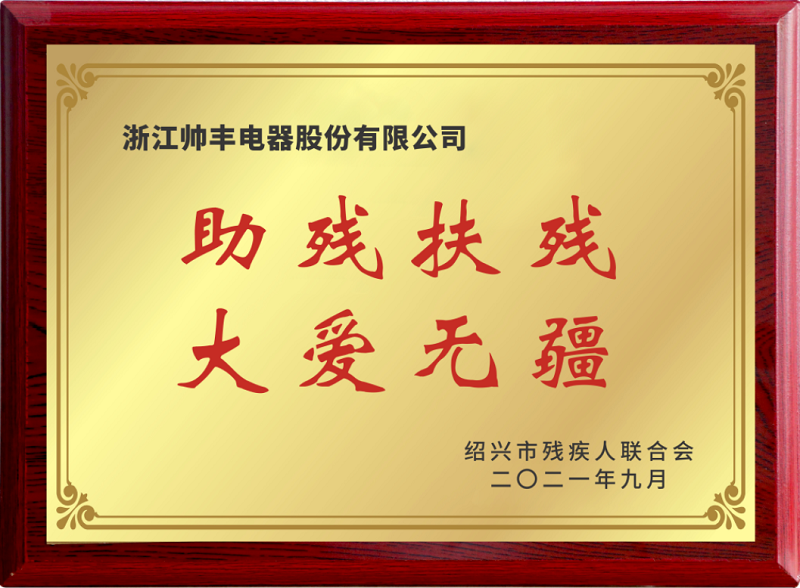 立善为本|帅丰电器董事长商若云荣获“共同富裕贡献奖—慈善奖” 立善为本|帅丰电器董事长商若云荣获“共同富裕贡献奖—慈善奖”
