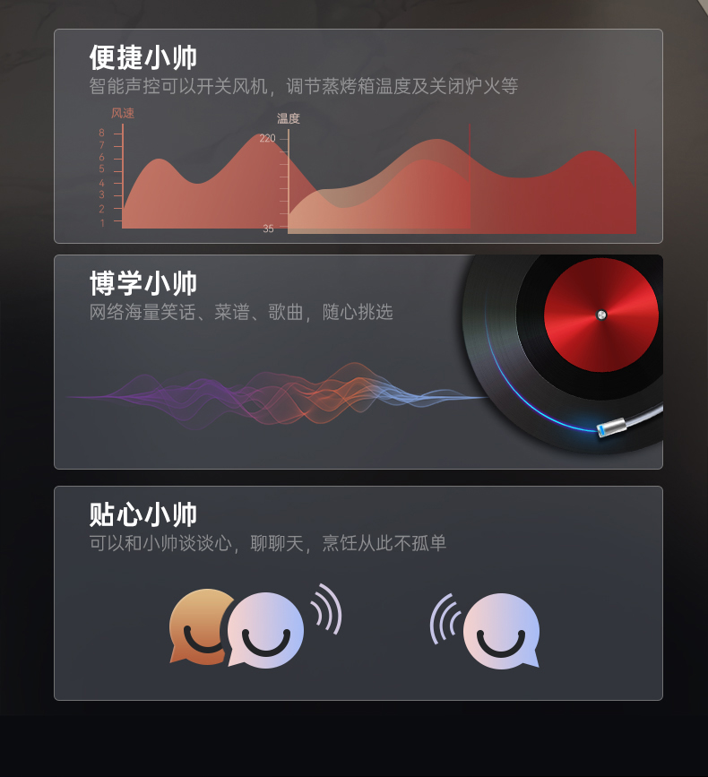 帅丰天机3蒸烤一体集成灶