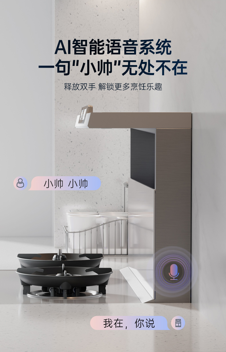 帅丰天机3蒸烤独立（白）集成灶