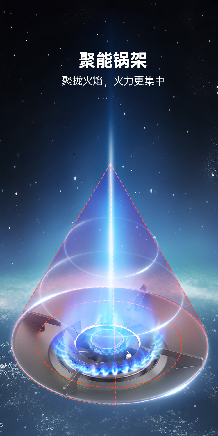 帅丰KZ03智能猛火灶烟机灶具