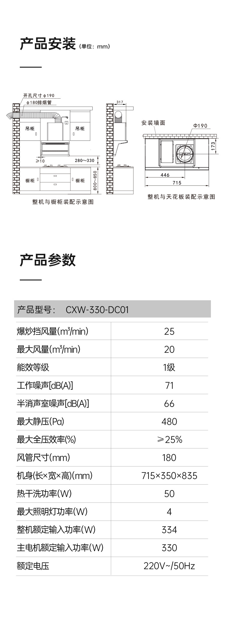 帅丰DC01上排烟机烟机灶具