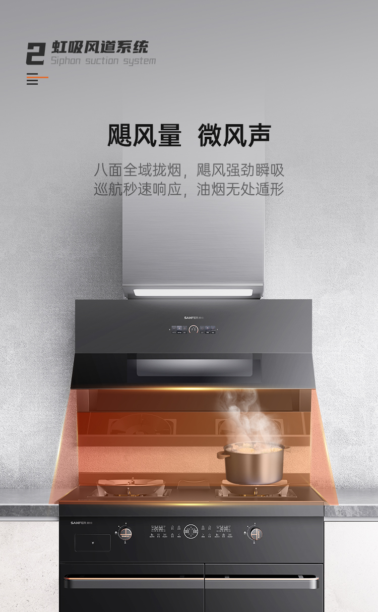 帅丰J6 简·爱 蒸烤独立集成烹饪中心