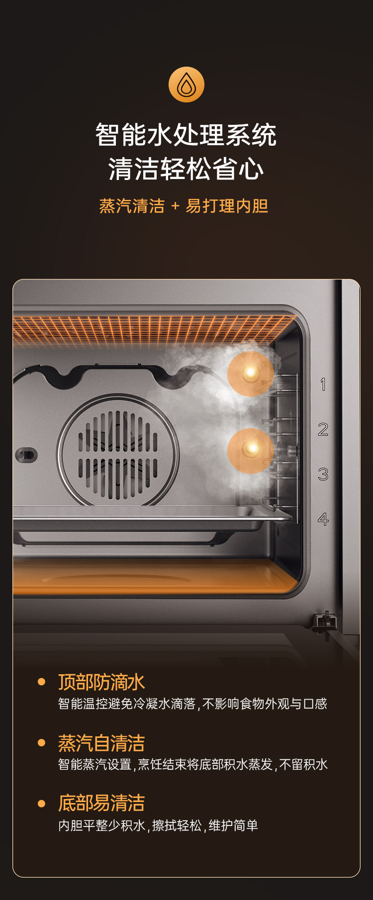 帅丰ZK7嵌入式蒸烤箱（预售）集成烹饪中心