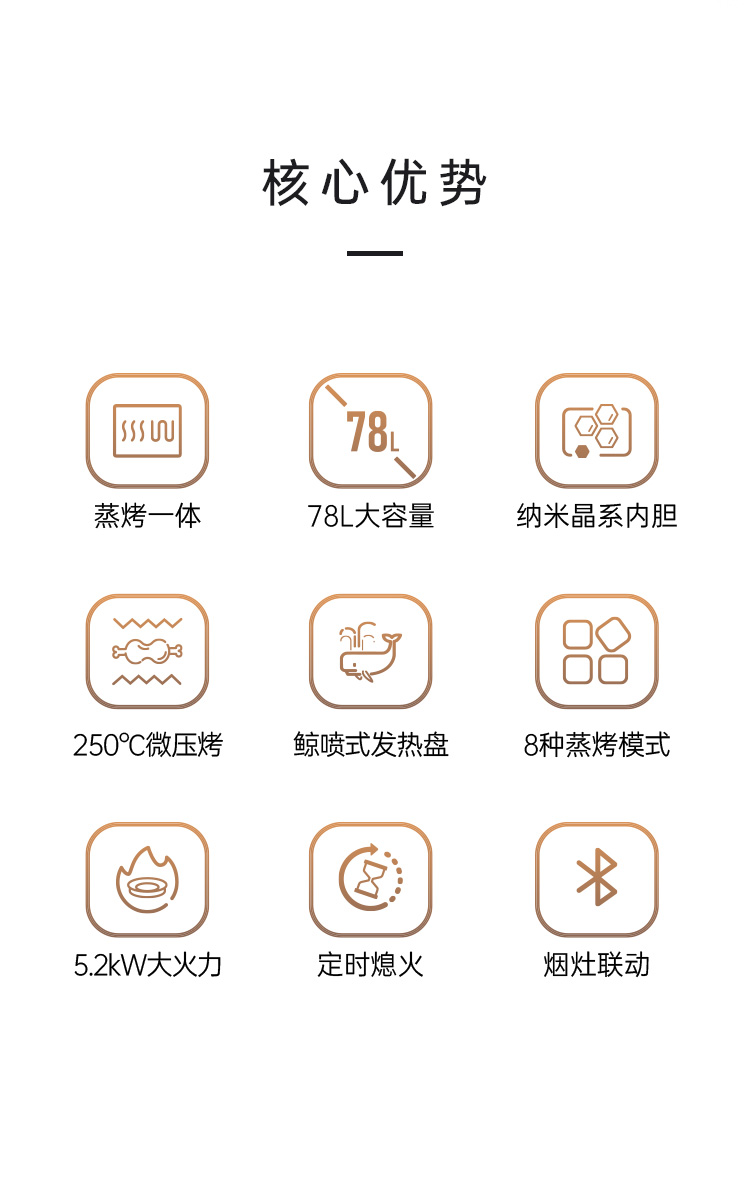 帅丰帅丰灶蒸烤一体机集成烹饪中心