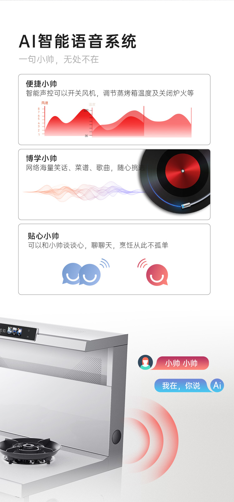 帅丰天机3消毒柜款（白）集成灶