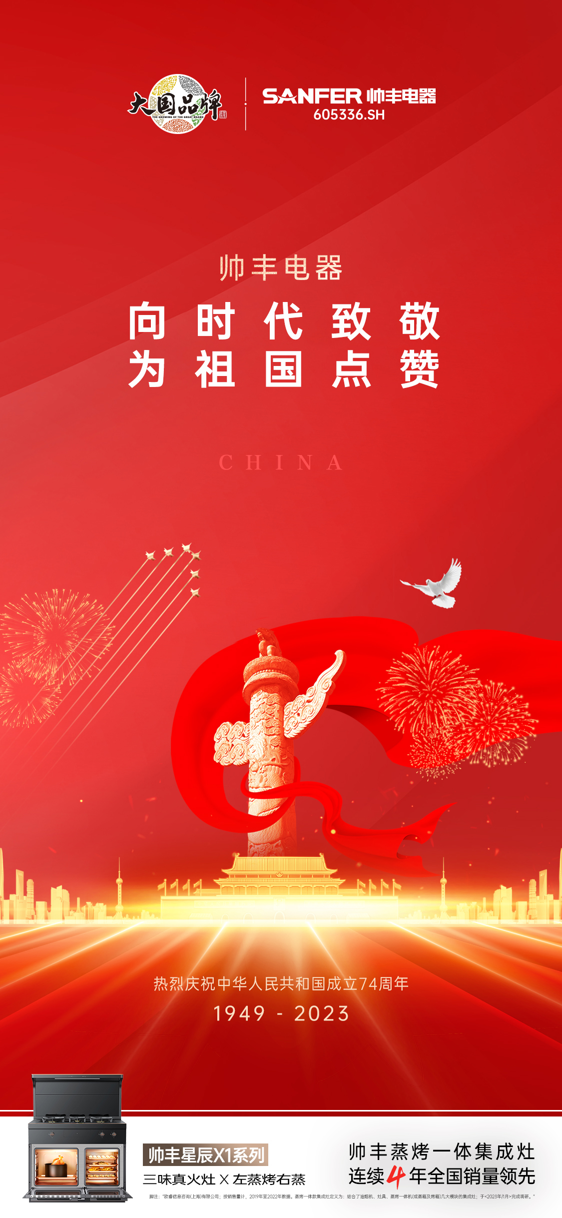 盛世华诞 举国同庆 | 祝愿祖国繁荣昌盛