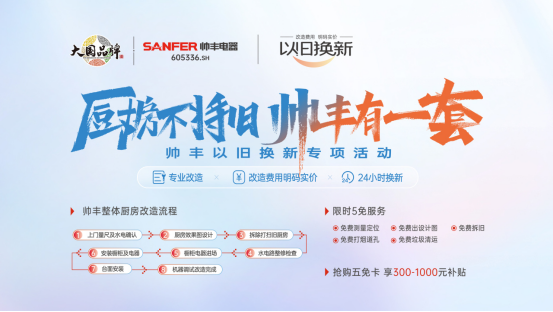 以智能科技呈现未来智慧厨房，帅丰电器亮相2024中国厨卫展