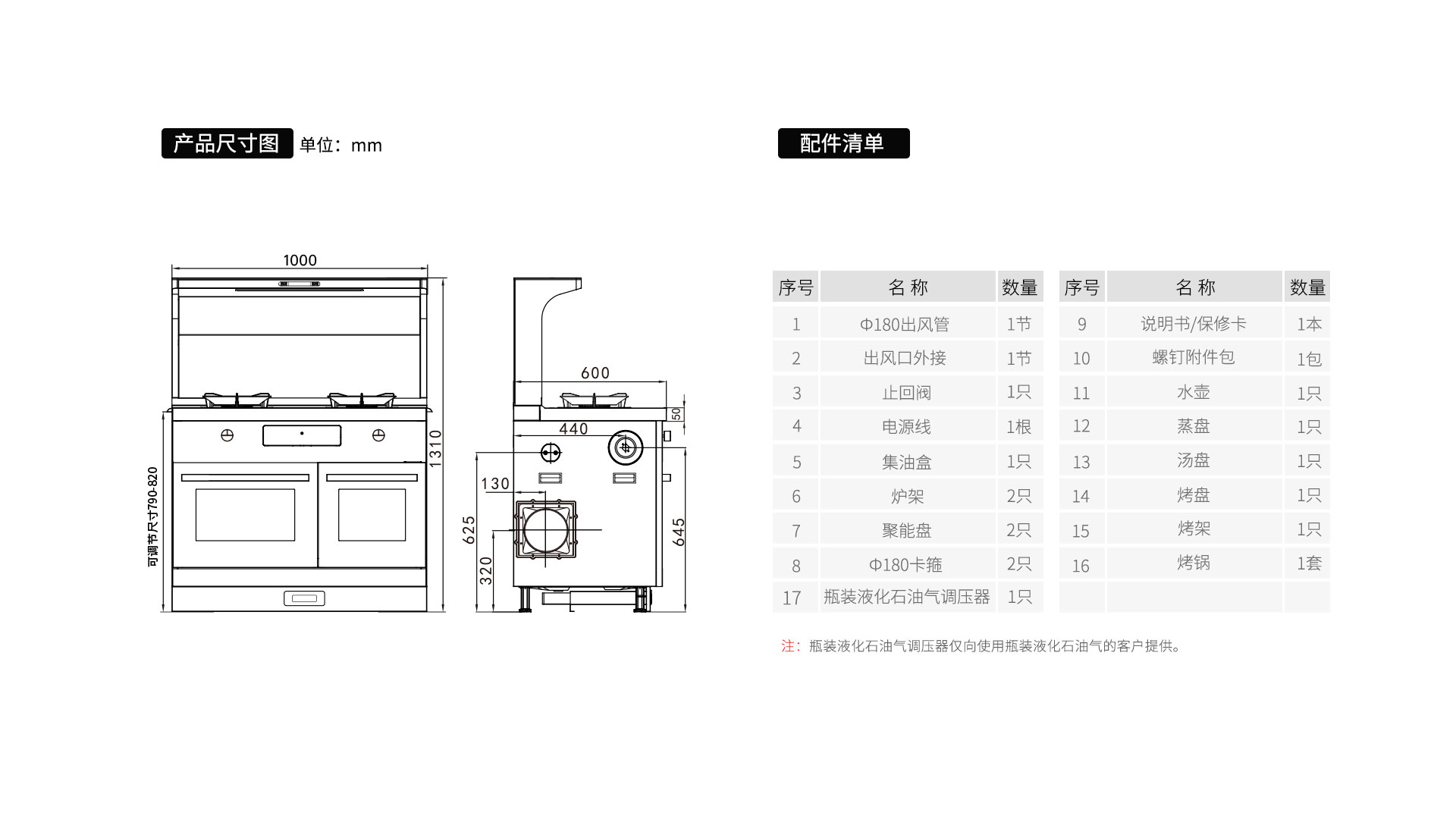 帅丰星辰X1双子星蒸烤独立(100S)集成灶