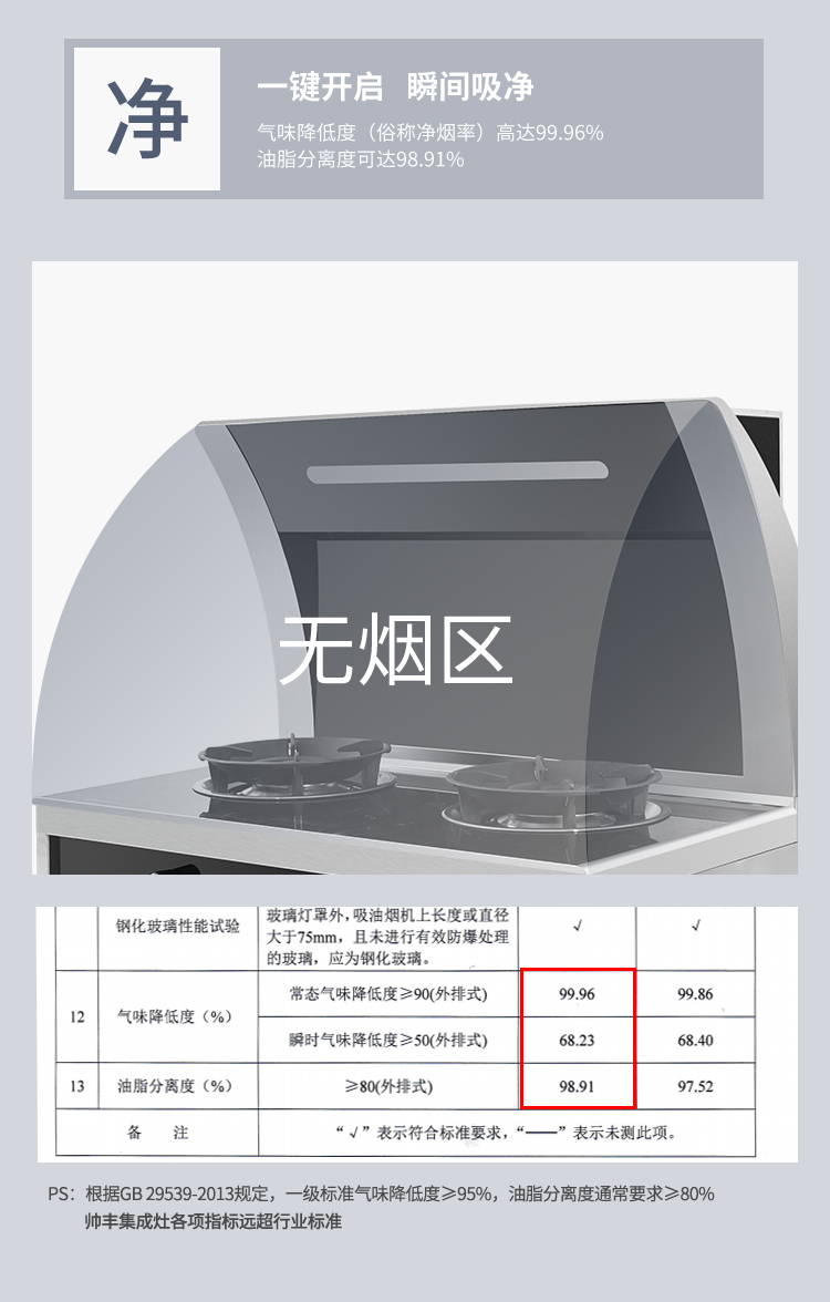 帅丰U7蒸烤一体集成灶