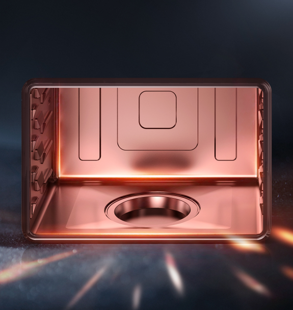 厨房清洁为原来这么简单，探秘帅丰集成灶纳米钛金黑科技！