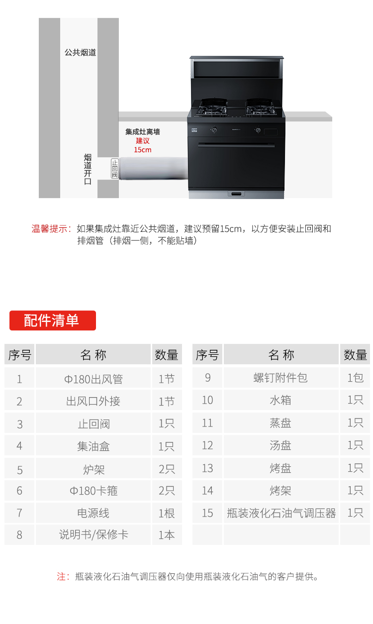 帅丰ND6蒸烤一体集成灶